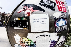 "Keep the world safe for poetry"